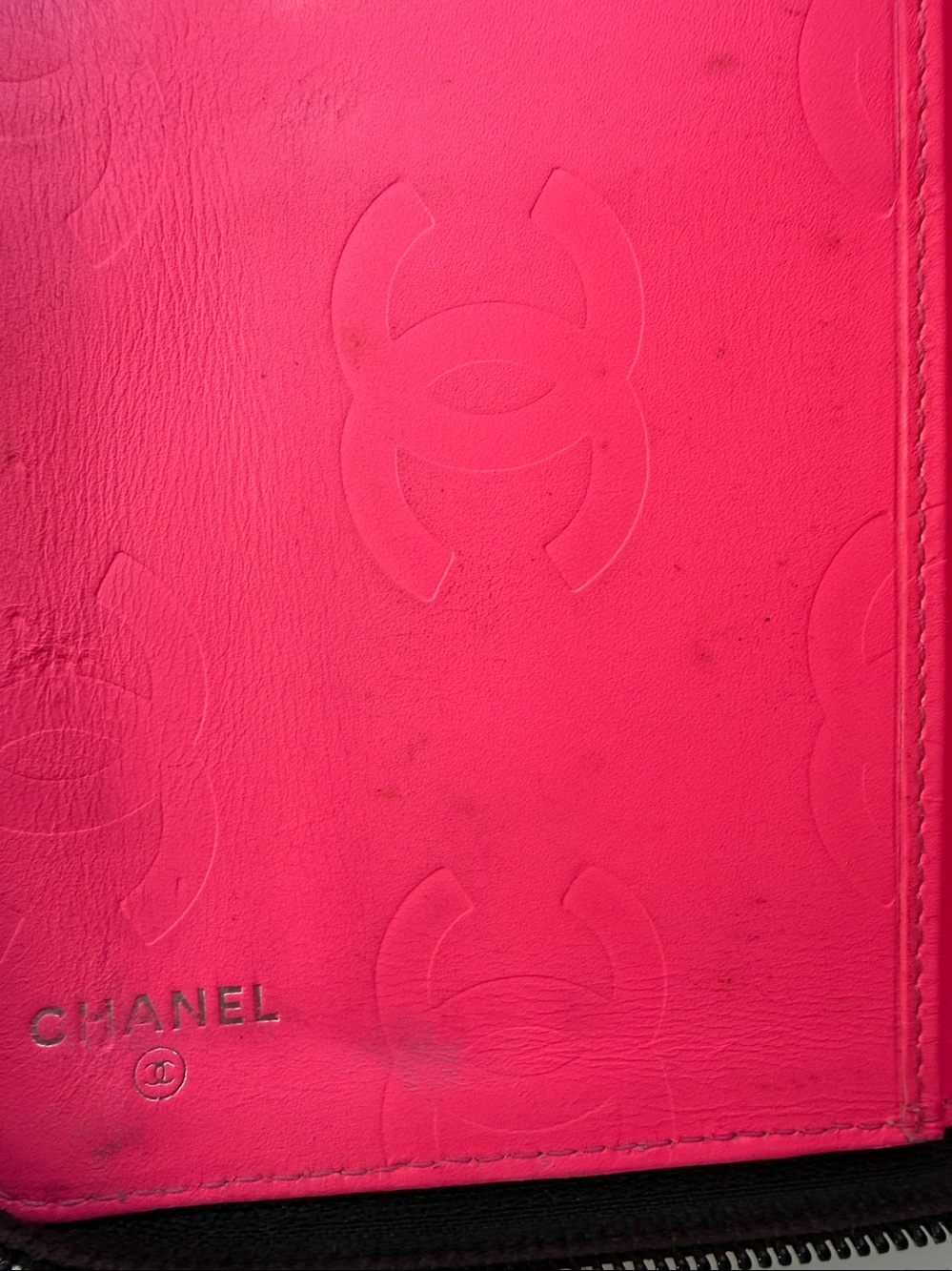 Chanel Cambon Black Leather Wallet - Picture 6 of 9